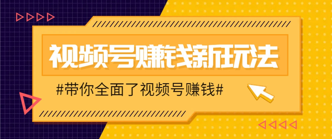 视频号短视频带货新玩法，用这个方法，一天佣金4407(附详细教程)-好运多多