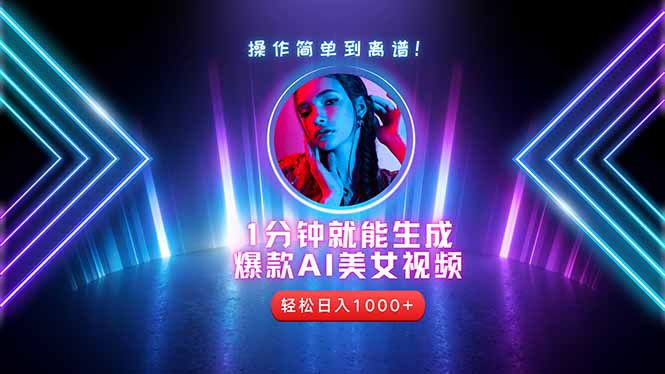 2025年最强副业：用AI做短视频，从零开始打造爆款账号！-好运多多