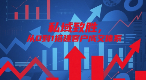 私域致胜，从0到1搭建客户成交体系-好运多多