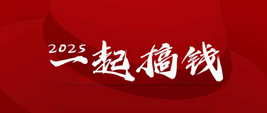 2025年，请“不择手段”去搞钱!-好运多多