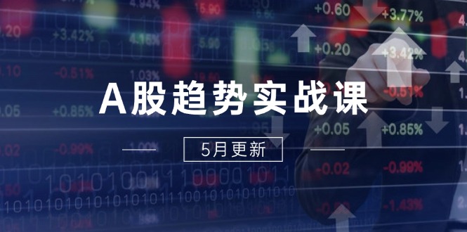 A股趋势实战课：主力动向+政策红利，2025全年策略5月更新-好运多多