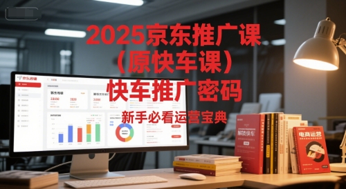 2025京东推广课(原快车课)解锁京东快车推广密码，新手必看运营宝典-好运多多