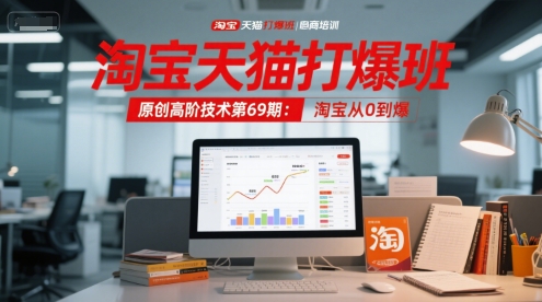 淘宝天猫打爆班原创高阶技术第69期：淘宝从0到爆-好运多多