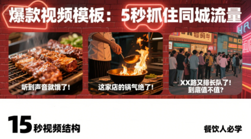 白泽老师·餐饮实体店短视频爆店-好运多多