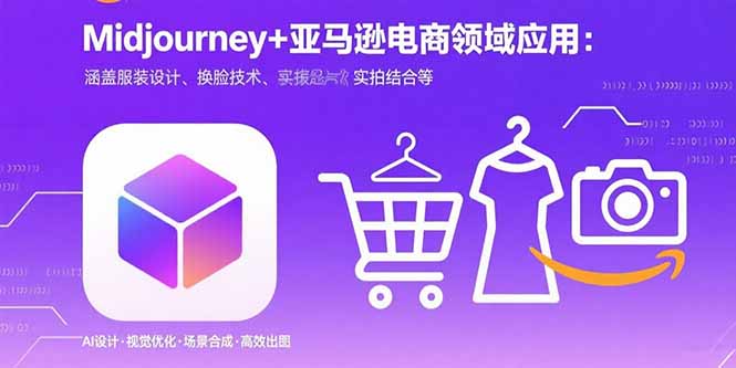 Midjourney+电商领域商业应用：涵盖服装设计、换脸技术、实拍结合等-好运多多