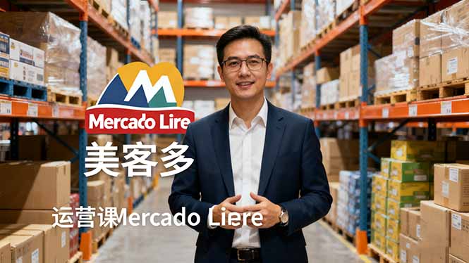 2025美客多Mercado Libre运营课：账号注册/产品上传/促销活动/自发货模式-好运多多