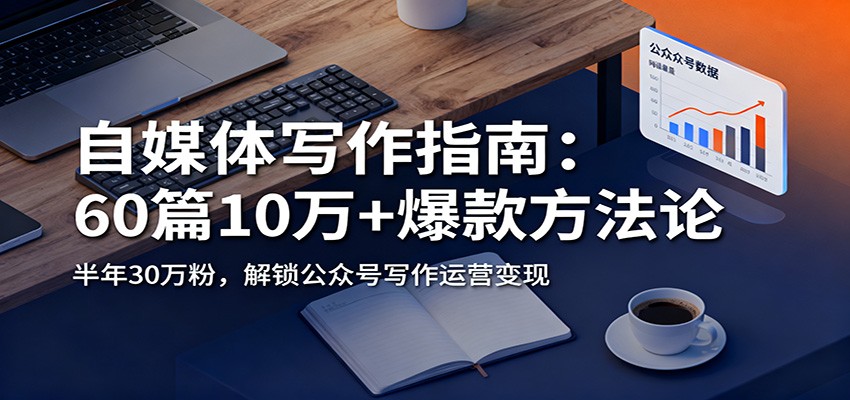 自媒体写作指南：60篇10万+爆款方法论，半年30万粉，解锁公众号写作运营变现-好运多多
