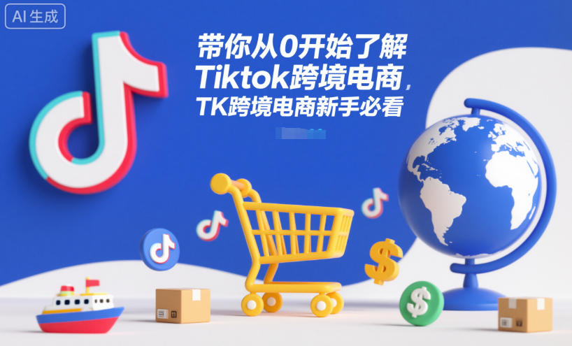 带你从0开始了解Tiktok跨境电商，TK跨境电商新手必看-好运多多