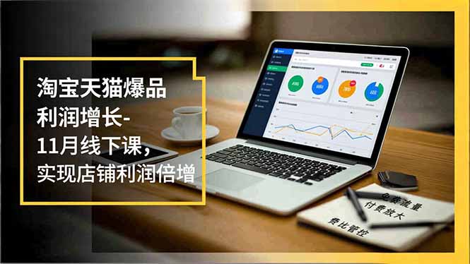 淘宝天猫爆品利润增长-11月线下课，免费流量、付费放大、费比管控，实现店铺利润倍增-好运多多