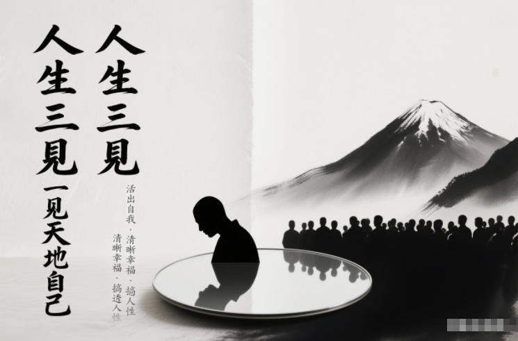 人生三见一见天地见众生见自己，活出自我拥有清晰幸福人生，搞透人性-好运多多