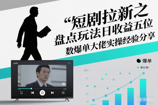 短剧拉新之盘点玩法日收益五位数爆单大佬实操经验分享-好运多多