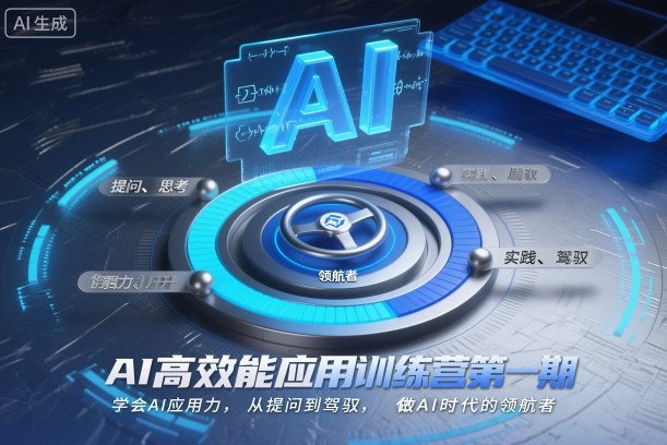 AI高效能应用训练营第一期，学会AI应用力，从提问到驾驭，做AI时代的领航者(更新)-好运多多