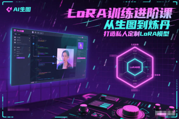 LoRA训练进阶课，从生图到炼丹，打造私人定制LoRA模型-好运多多