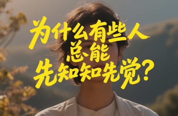 付费文章：为什么有些人总能先知先觉？-好运多多