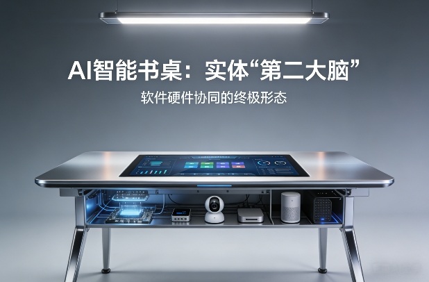 AI智能书桌搭建，构建你的实体“第二大脑”，软件硬件协同的终极形态-好运多多