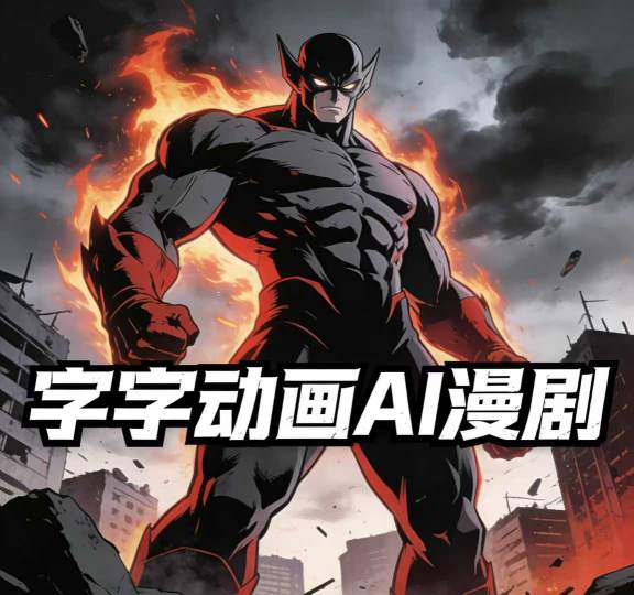 字字动画AI漫剧2026年第1期系统课程,小白看完就能学会实操的漫剧课,单人月收1-3W-好运多多