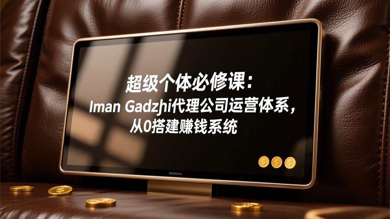 超级个体必修课:Iman Gadzhi代理公司运营体系,从0搭建赚钱系统-好运多多
