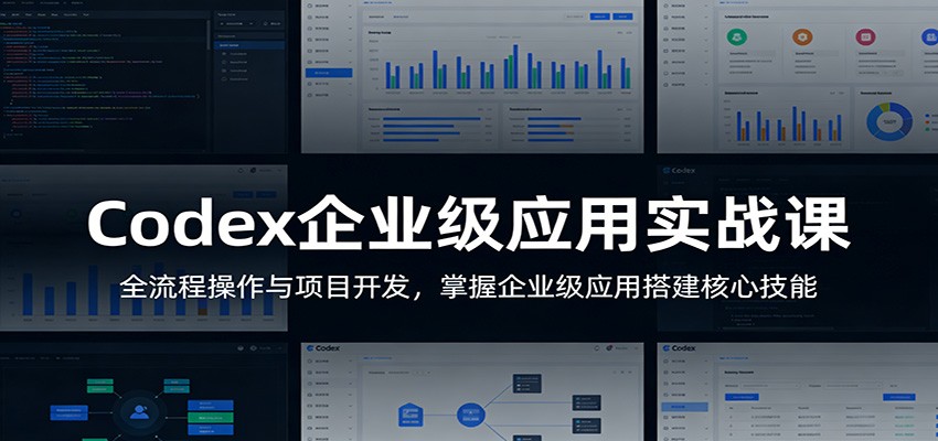 Codex企业级应用实战课：全流程操作与项目开发，掌握企业级应用搭建核心技能-好运多多