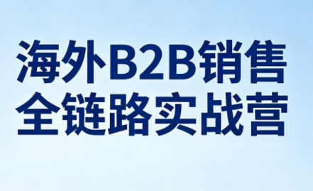 雨哥·海外B2B销售全链路实战营-好运多多