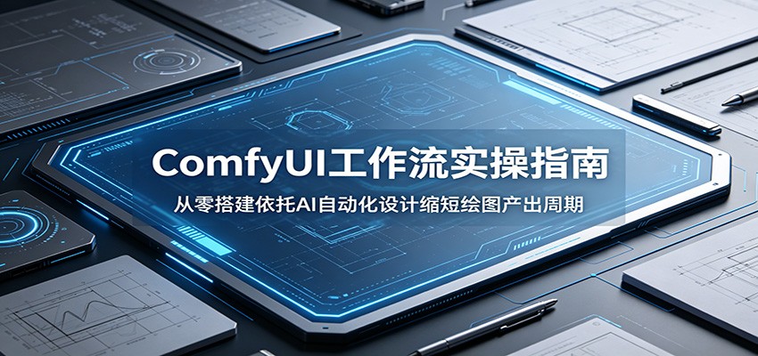 ComfyUI 工作流实操指南：从零搭建依托AI自动化设计缩短绘图产出周期-好运多多