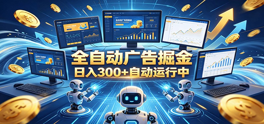 自动广告G机，日入300+，正规平台，广告浏览获益，时间自由，适合各类人群日常增收-好运多多