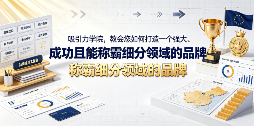 吸引力学院，教会您如何打造一个强大、成功且能称霸细分领域的品牌！【原创双语字幕】-好运多多