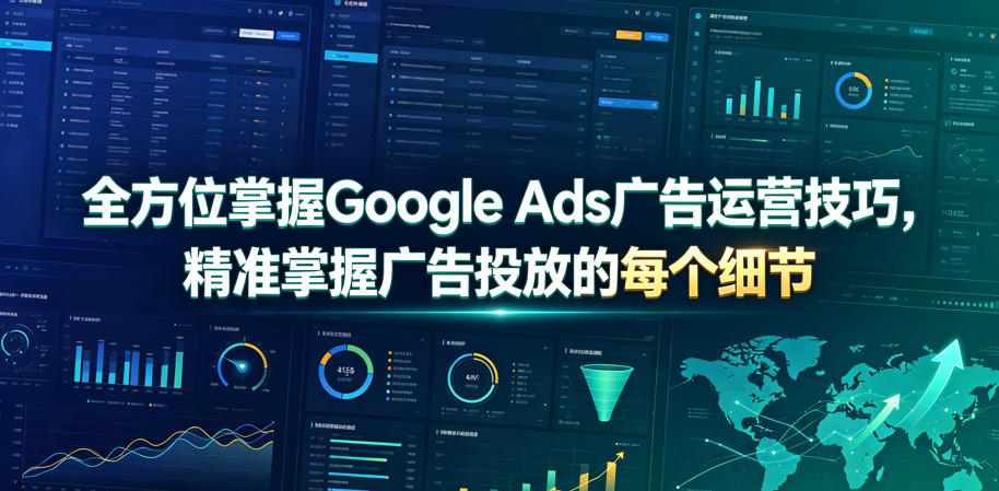 全方位掌握Google Ads广告运营技巧，精准掌握广告投放的每个细节【原创双语字幕】-好运多多