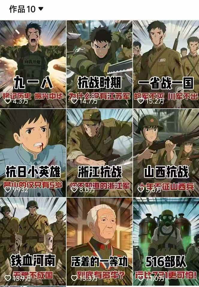 图片[1]-动漫历史类视频制作全流程，学文案撰写、分镜提示词，掌握动漫图生成+抠图配音剪辑-好运多多