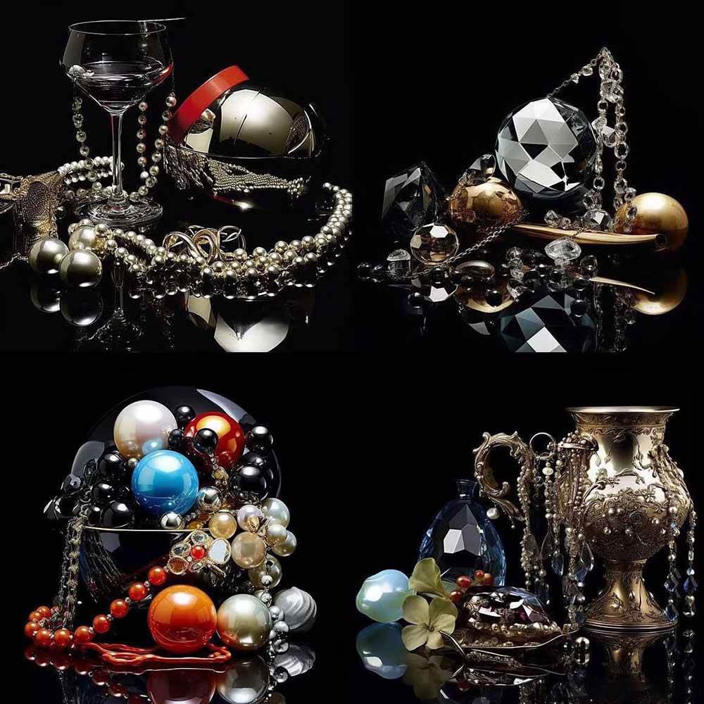 图片[6]-463个Midjourney珠宝摄影提示词：覆盖全品类珠宝，AI设计秒出专业效果-好运多多