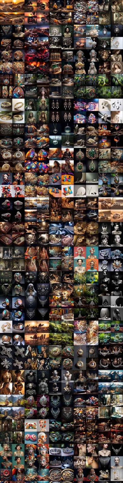 图片[7]-463个Midjourney珠宝摄影提示词：覆盖全品类珠宝，AI设计秒出专业效果-好运多多